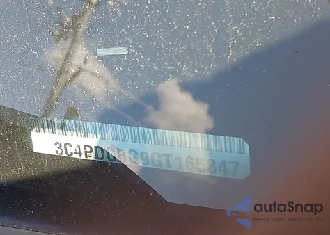 2016 Dodge Journey Sxt z USA, uszkodzony, nr VIN 3C4PDCBG9GT165847